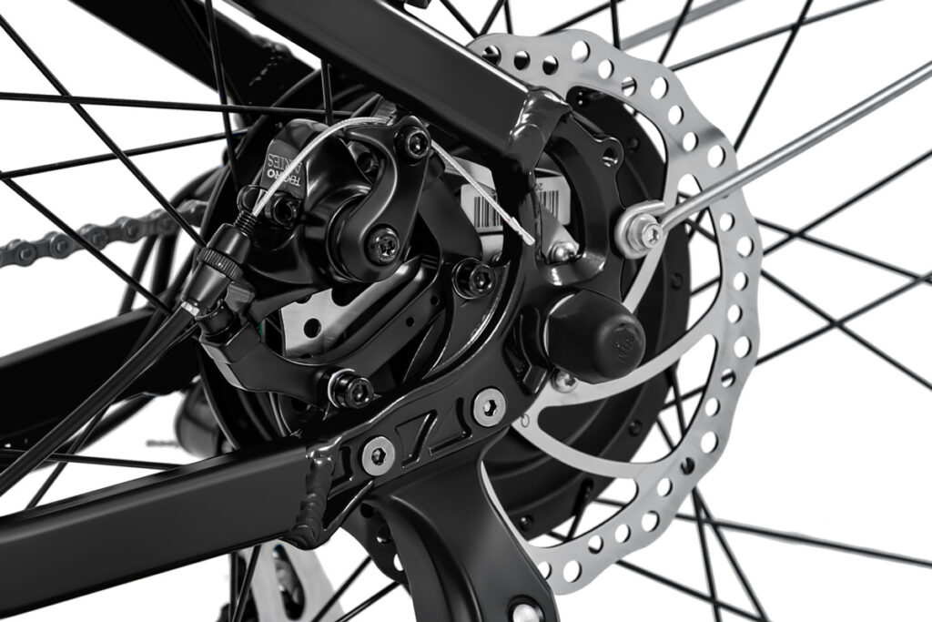 Commuter Ebike HAIDONG Walker_ Mechanical Disc Brakes