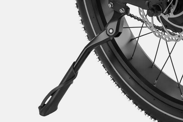 HAIDONG Explorer Electric Fat Bike_Kickstand