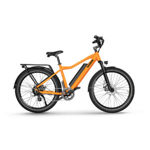 Commuter Electric Bike HAIDONG Pathfinder Orange4