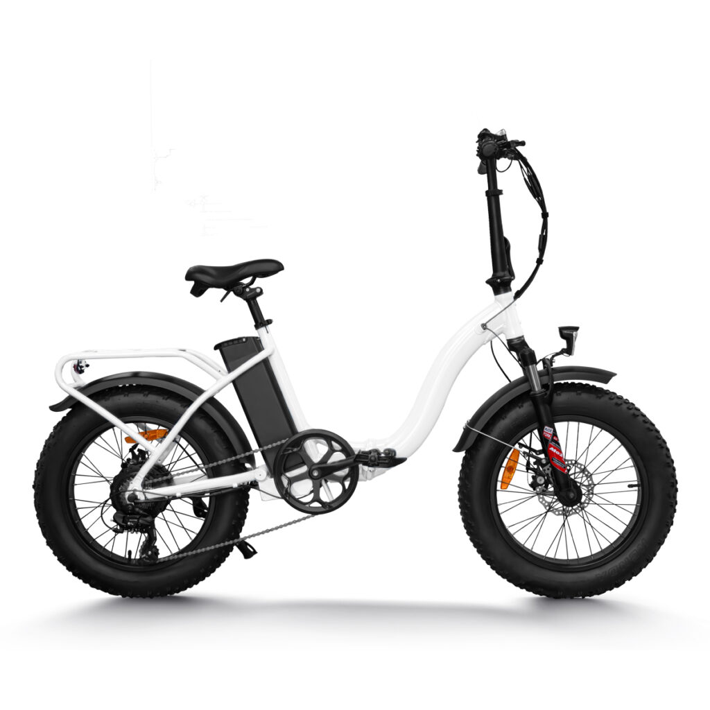 HAIDONG Agility Folding EBike_White