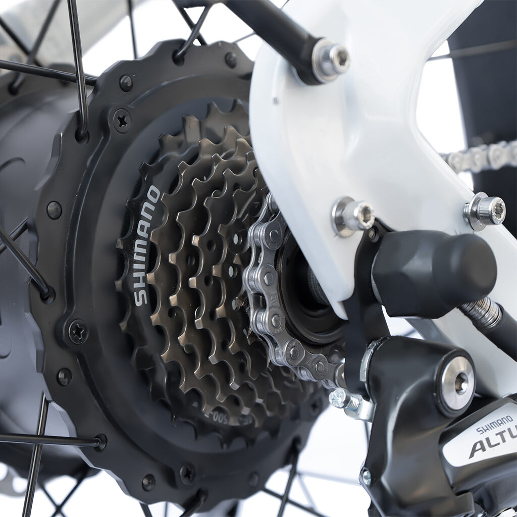 HAIDONG Whale Electric Fat Bike derailuer