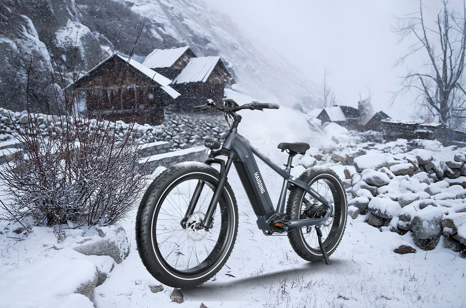 Haidong shark: 2022 the best fat tire e-bike for mountain